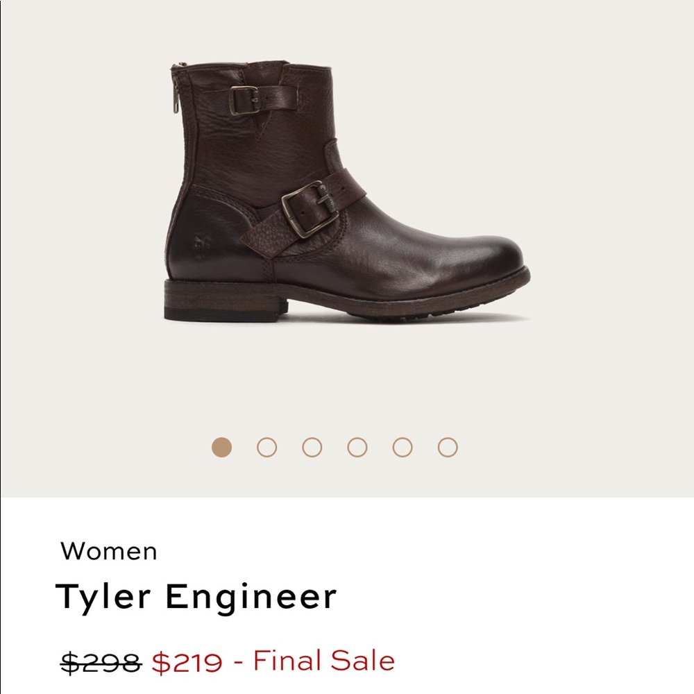 Frye Tyler Engineer boot